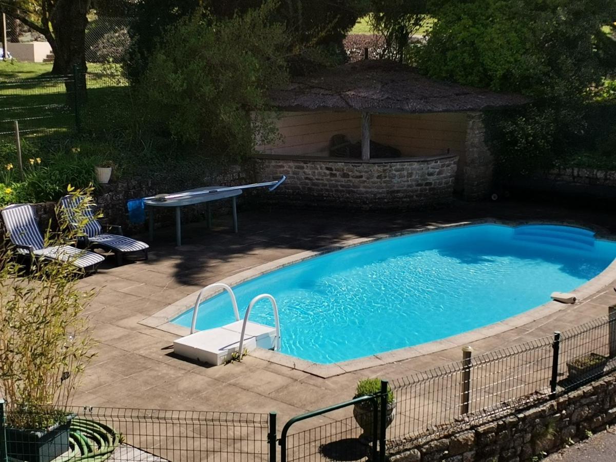 Chambres D'Hotes Avec Piscine Aux Agapanthes De Cromel - Mont Saint Michel المظهر الخارجي الصورة