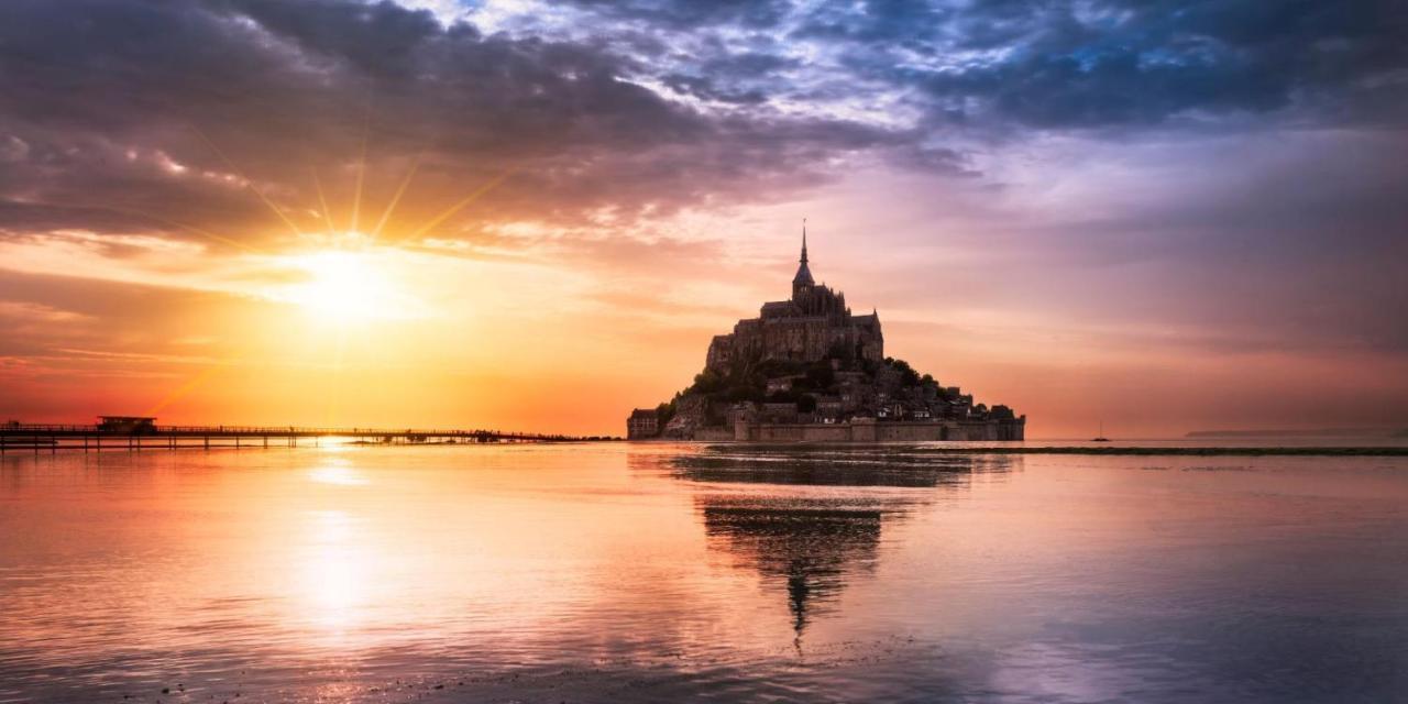 Chambres D'Hotes Avec Piscine Aux Agapanthes De Cromel - Mont Saint Michel المظهر الخارجي الصورة